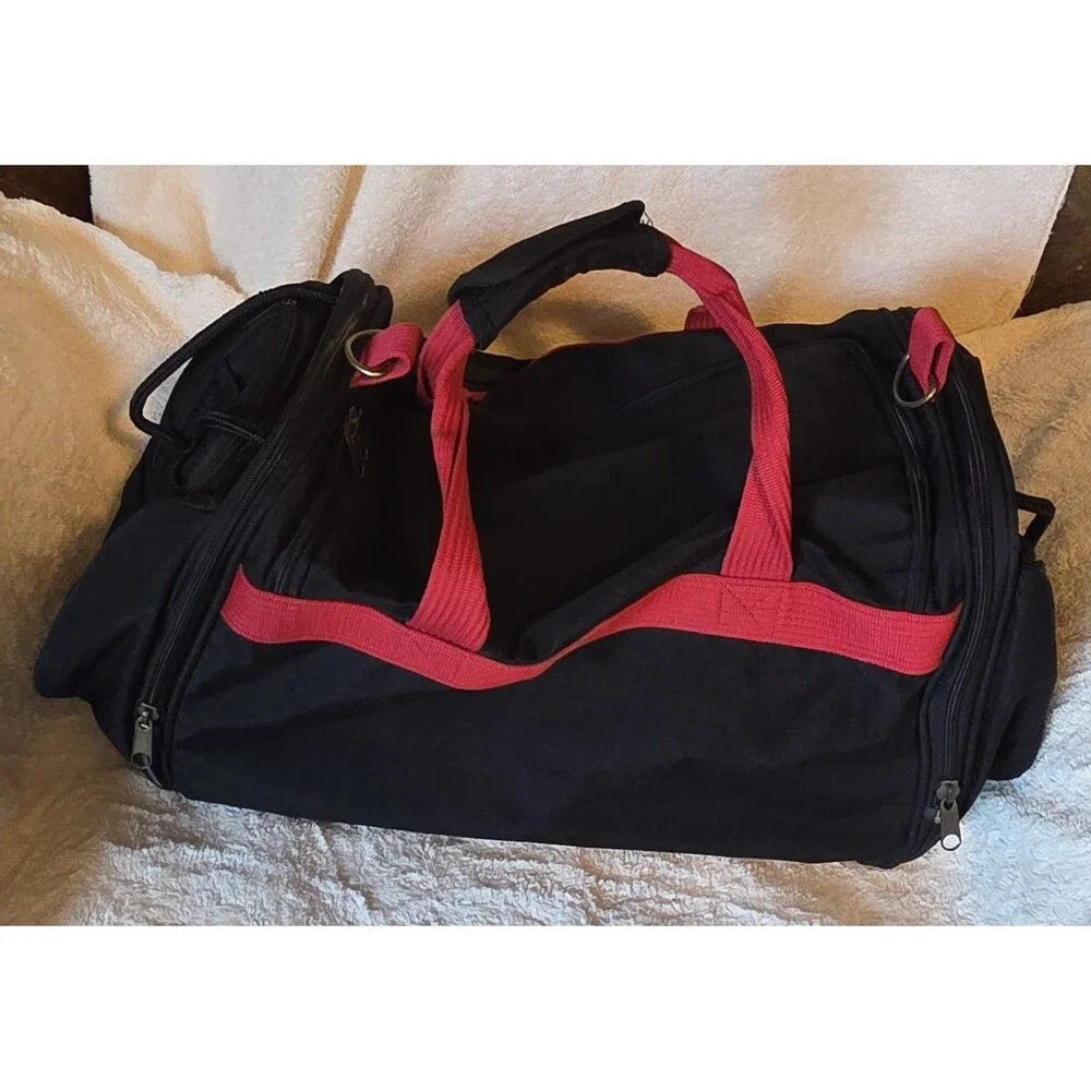 VTG Justin Boots Wrangler National Rodeo Finals Las Vegas Duffel Bag 2003 PRCA